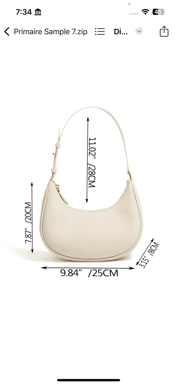 MoonBag loose-Style — handbag by Aura Manufacturers, Lahore