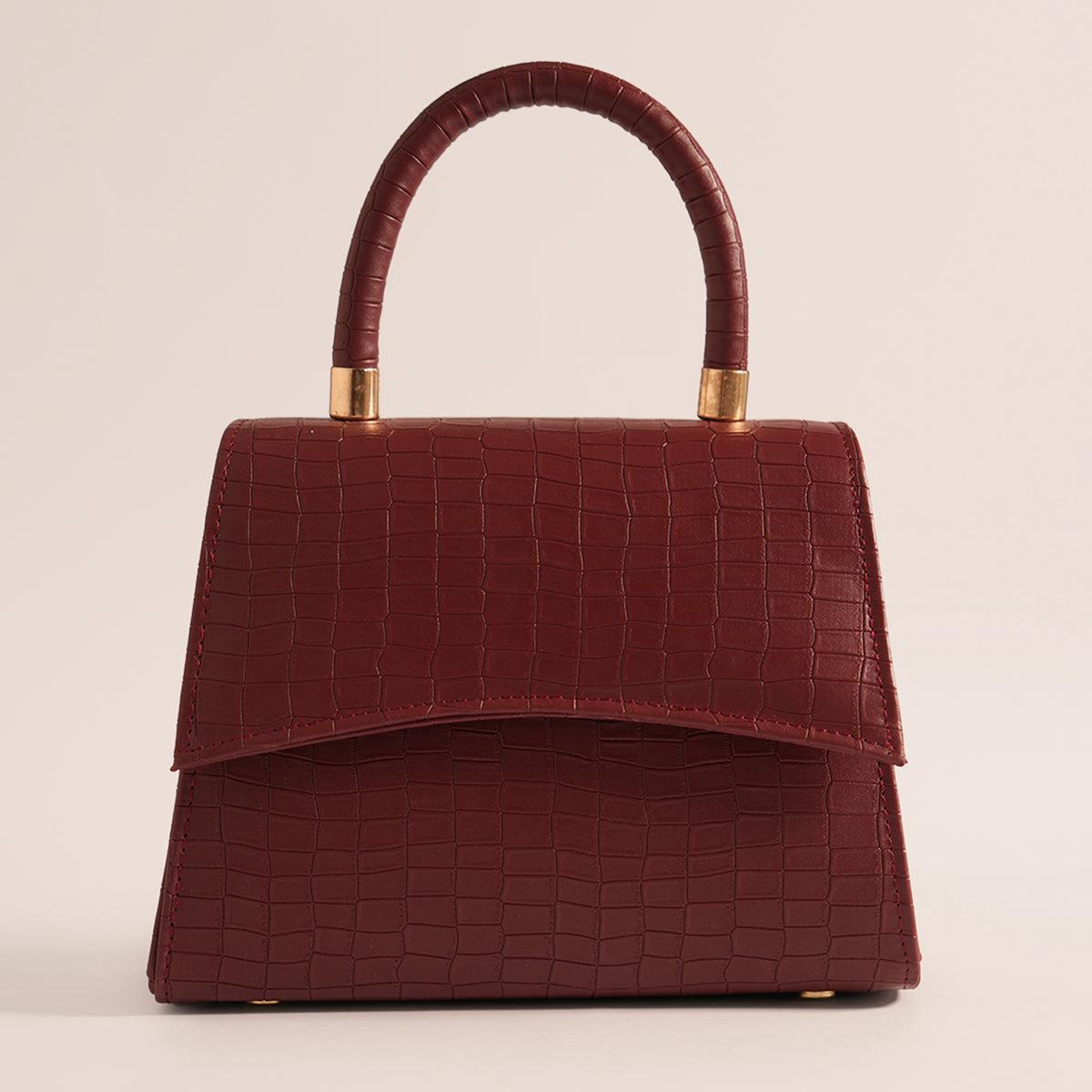 CrocCrossBody — handbag by Aura Manufacturers, Lahore