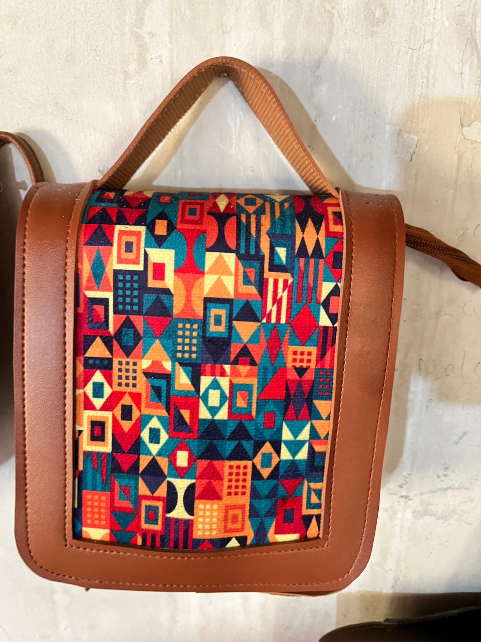 PrintedCrossBodyBag — handbag by Aura Manufacturers, Lahore