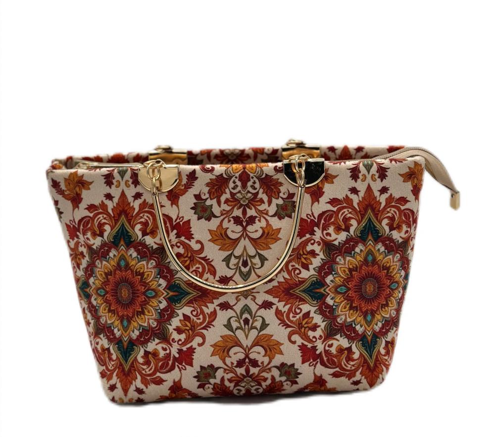 FlowerPrintedBag — handbag by Aura Manufacturers, Lahore